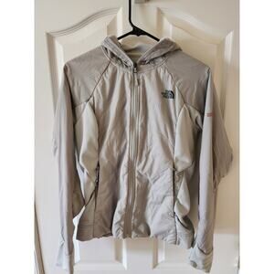 The North Face Womens Super Zephyrus Hoodie Jacket Summit Series Gray Size Small